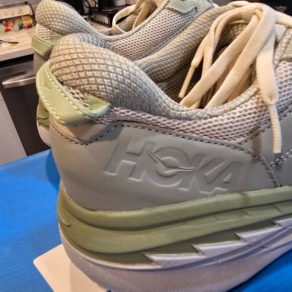 Hoka Bondi L Barley Oat Milk 1110538-BYT Men's Size 12 US Running Comfort Shoes - Picture 12 of 14